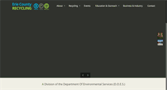 Desktop Screenshot of eriecountyrecycles.org